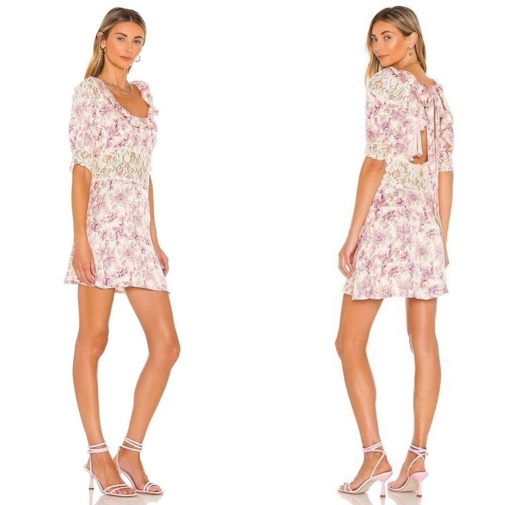 Lucie Mini in Pink Combo Free People L
